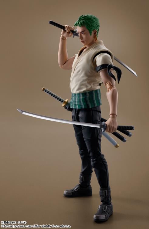 One Piece (A Netflix Series) S.H.Figuarts Roronoa Zoro Action Figure Gallery Image 7