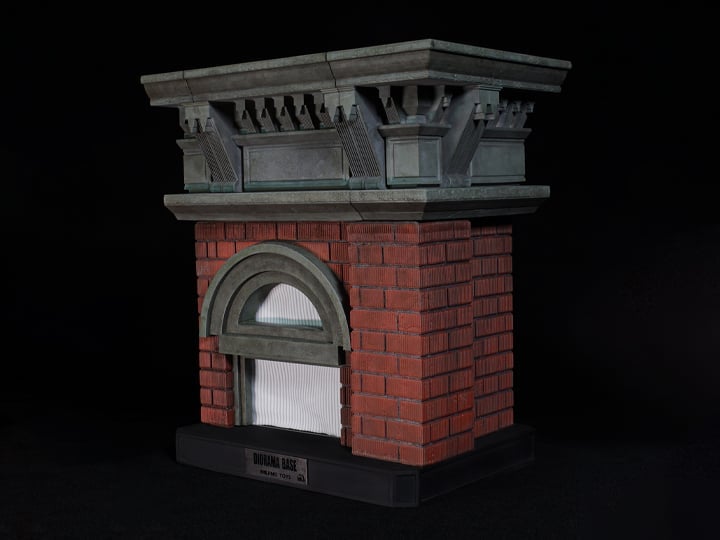 Rooftop (Single Window Red Brick Ver.) 1/6 Scale Diorama Base Gallery Image 1