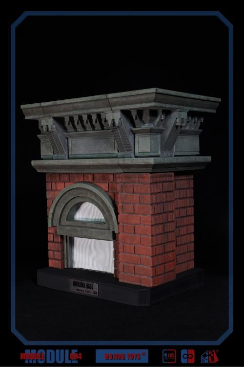 Rooftop (Single Window Red Brick Ver.) 1/6 Scale Diorama Base Gallery Image 3
