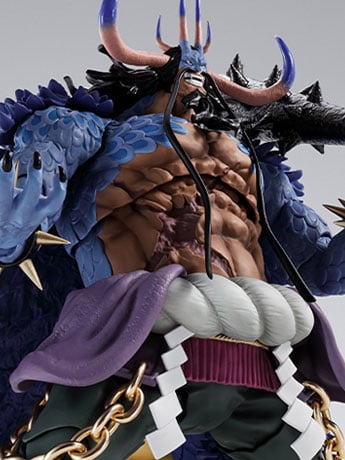 One Piece S.H.Figuarts Kaido King of the Beasts (Man-Beast Form) Action Figure Gallery Image 2