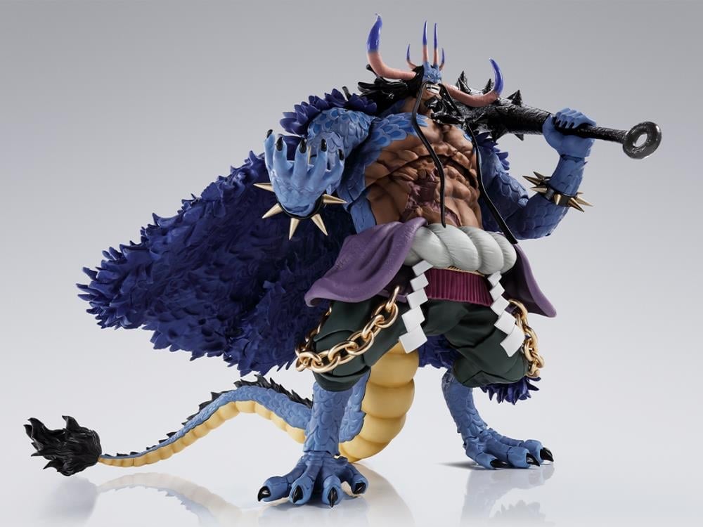 One Piece S.H.Figuarts Kaido King of the Beasts (Man-Beast Form) Action Figure Gallery Image 3