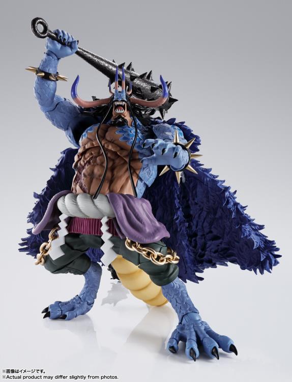 One Piece S.H.Figuarts Kaido King of the Beasts (Man-Beast Form) Action Figure Gallery Image 4
