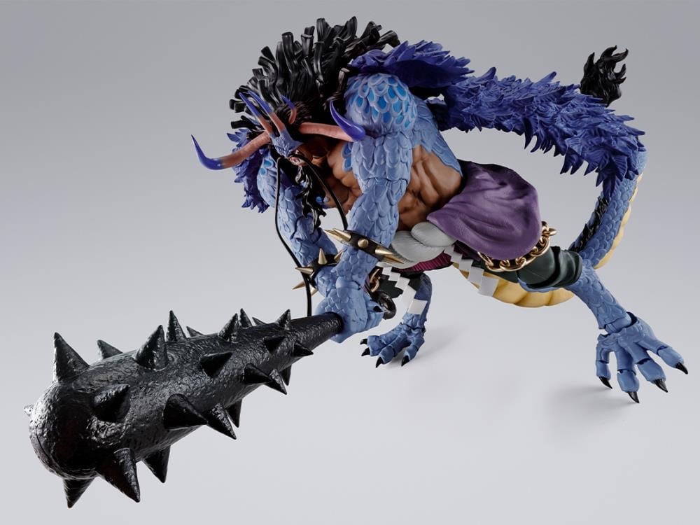One Piece S.H.Figuarts Kaido King of the Beasts (Man-Beast Form) Action Figure Gallery Image 6