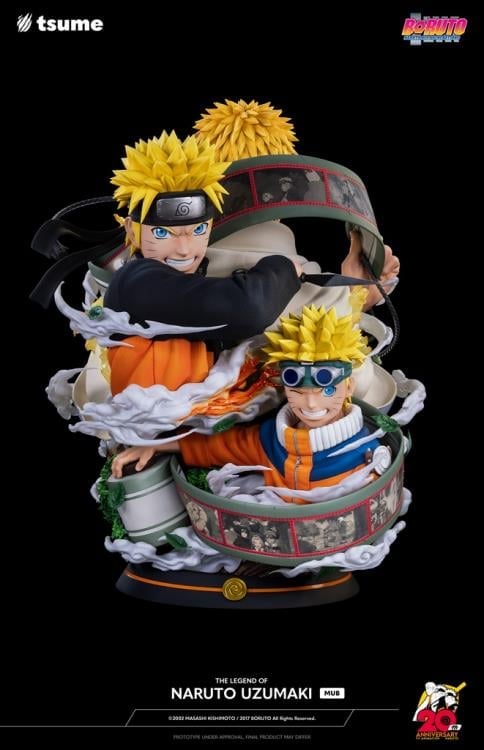 Boruto: Naruto Next Generations M.U.B. The Legend of Naruto Uzumaki Bust Gallery Image 5