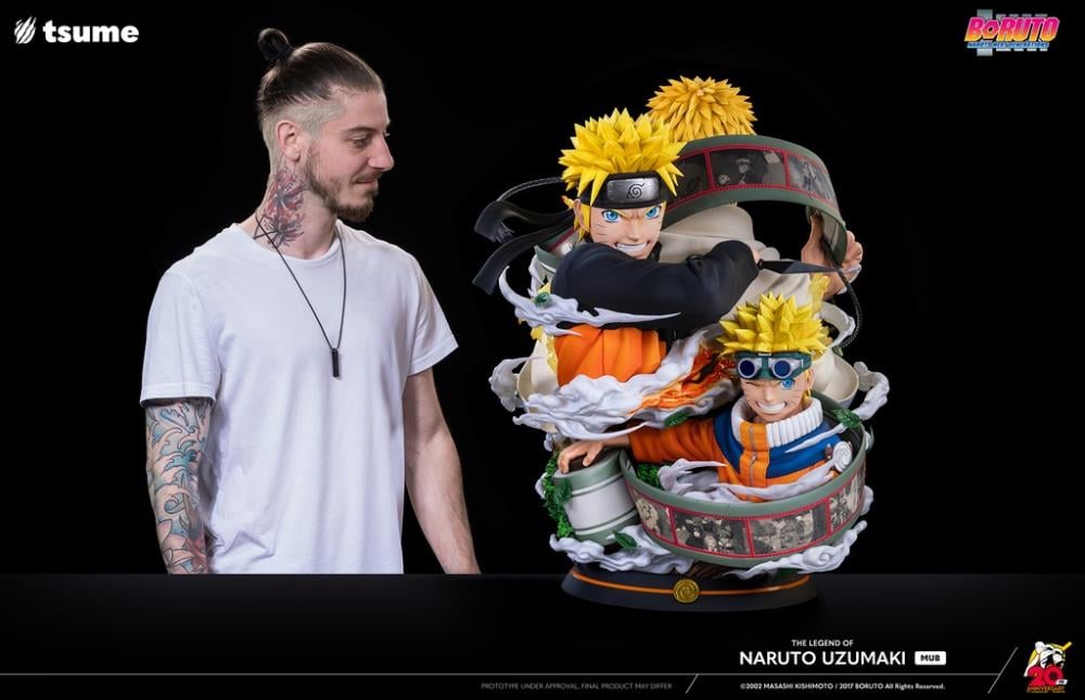 Boruto: Naruto Next Generations M.U.B. The Legend of Naruto Uzumaki Bust Gallery Image 36