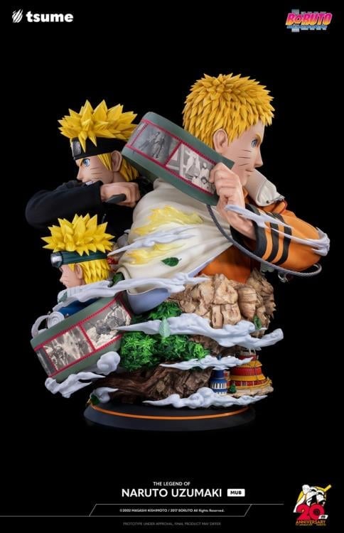 Boruto: Naruto Next Generations M.U.B. The Legend of Naruto Uzumaki Bust Gallery Image 8