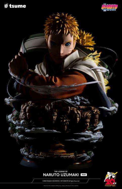 Boruto: Naruto Next Generations M.U.B. The Legend of Naruto Uzumaki Bust Gallery Image 11