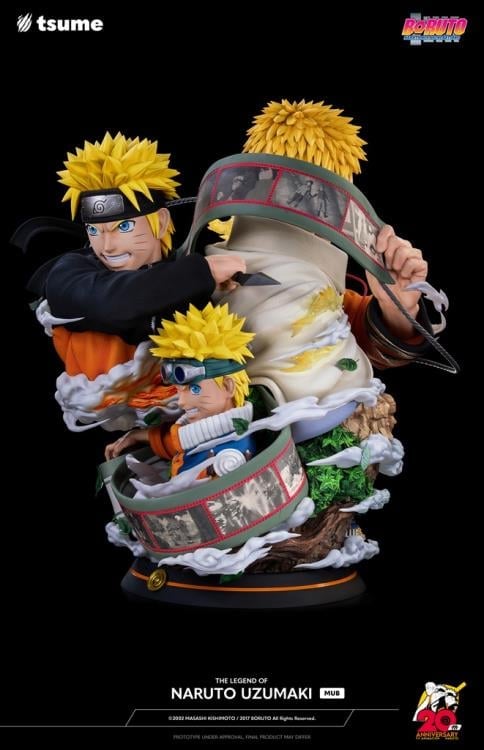 Boruto: Naruto Next Generations M.U.B. The Legend of Naruto Uzumaki Bust Gallery Image 7