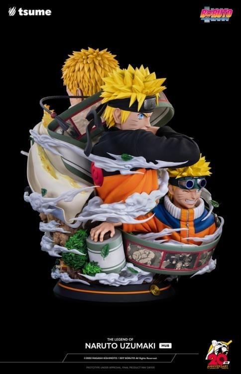Boruto: Naruto Next Generations M.U.B. The Legend of Naruto Uzumaki Bust Gallery Image 4