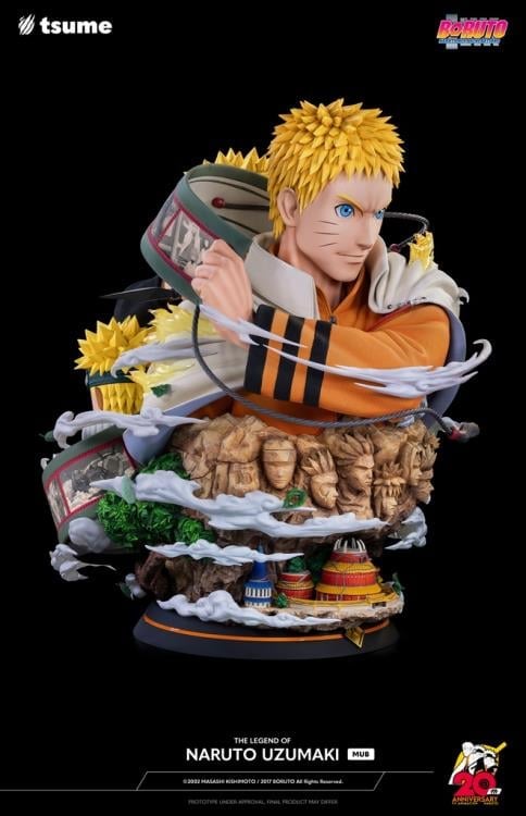 Boruto: Naruto Next Generations M.U.B. The Legend of Naruto Uzumaki Bust Gallery Image 9