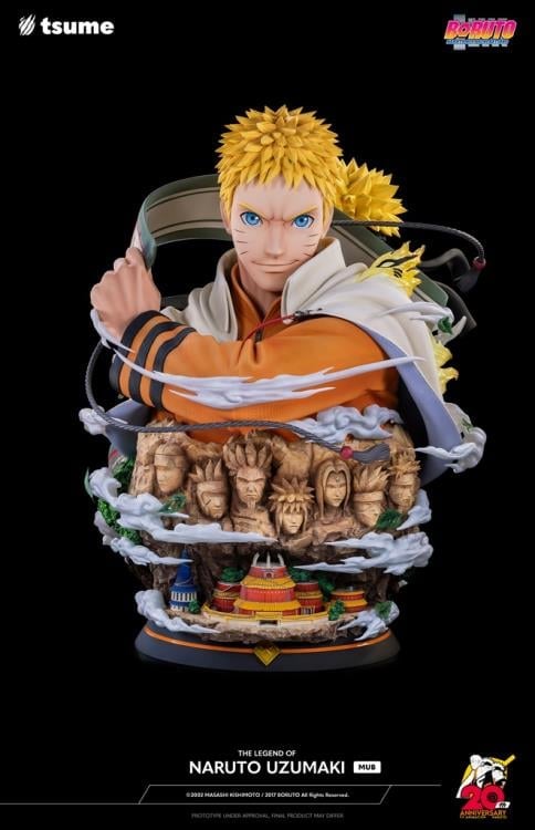 Boruto: Naruto Next Generations M.U.B. The Legend of Naruto Uzumaki Bust Gallery Image 3