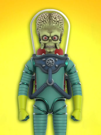 Mars Attacks ULTIMATES! Martian (Invasion Begins) Action Figure