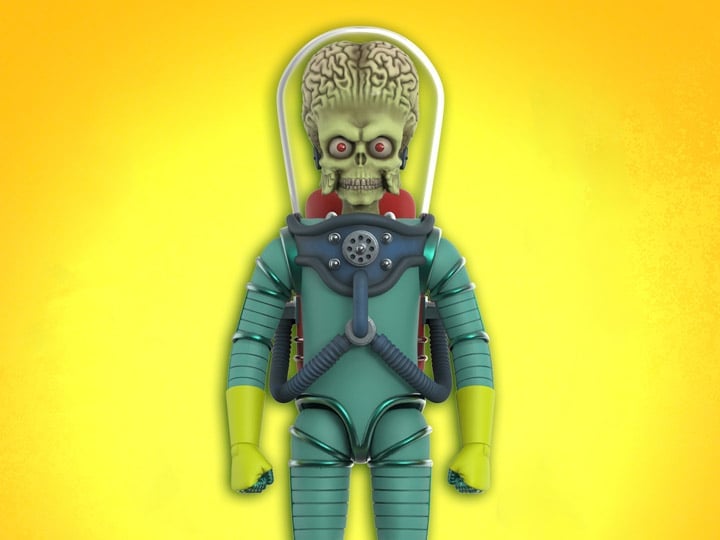 Mars Attacks ULTIMATES! Martian (Invasion Begins) Action Figure Gallery Image 1
