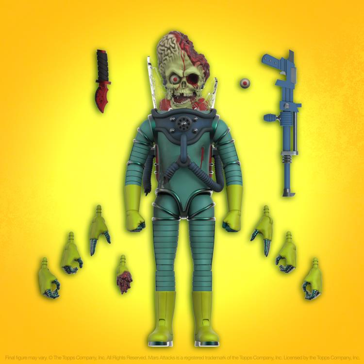 Mars Attacks ULTIMATES! Martian (Smashing the Enemy) Action Figure