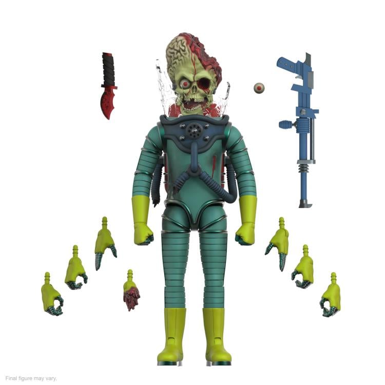 Mars Attacks ULTIMATES! Martian (Smashing the Enemy) Action Figure