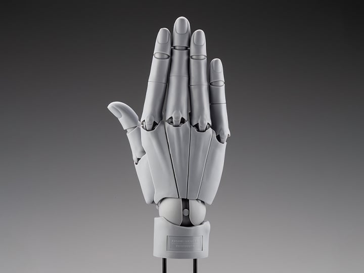 Takahiro Kagami Artist Support Item Hand Model (Right Hand Grey Ver.) Gallery Image 1