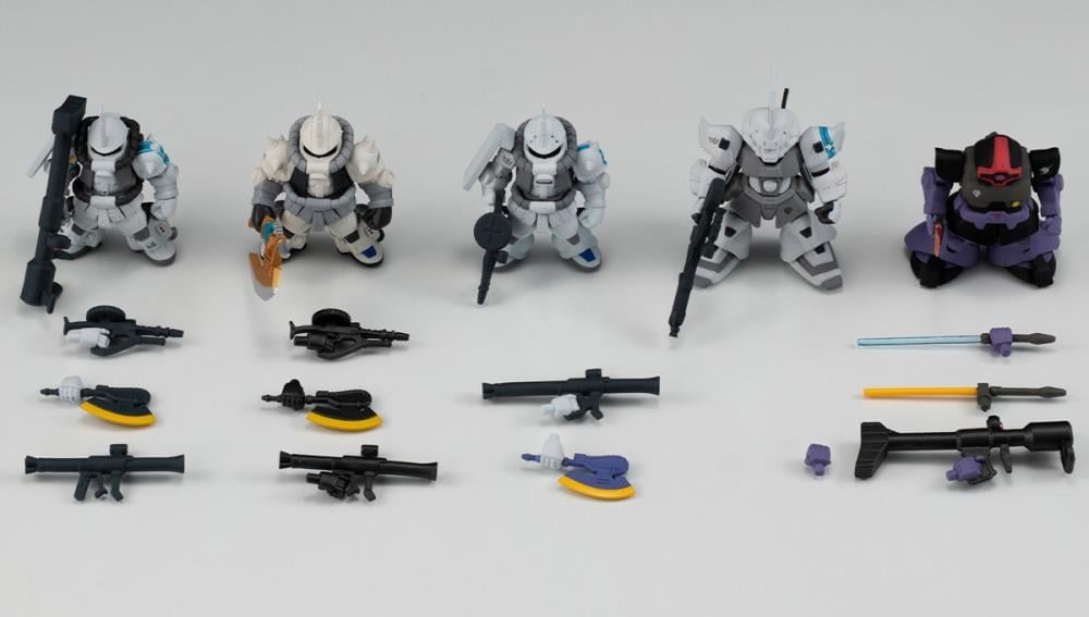 Mobile Suit Gundam FW Gundam Converge: Core Solomon's White Wolf Set Gallery Image 10
