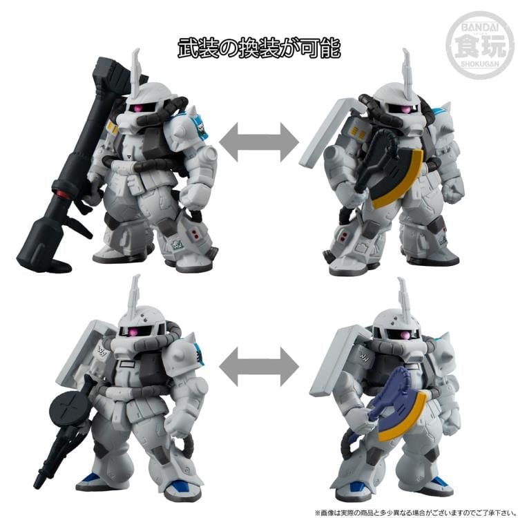 Mobile Suit Gundam FW Gundam Converge: Core Solomon's White Wolf Set Gallery Image 8