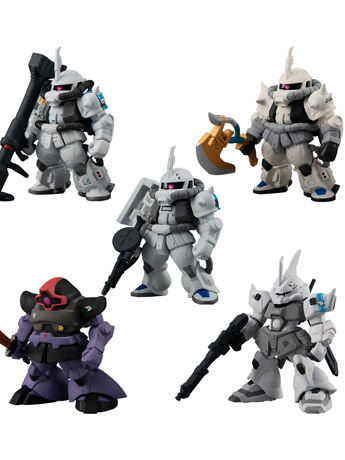 Mobile Suit Gundam FW Gundam Converge: Core Solomon's White Wolf Set