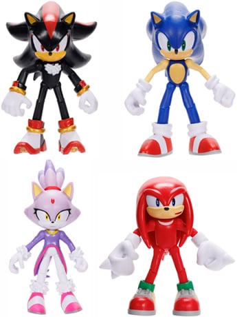 SONIC THE HEDGEHOG 4体フィギュアコンプリートセット Sonic the