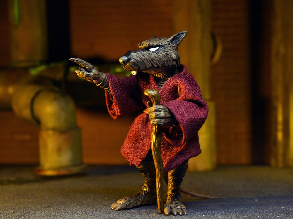 Teenage Mutant Ninja Turtles Ultimate Splinter (Mirage Comics) Action Figure Gallery Image 8
