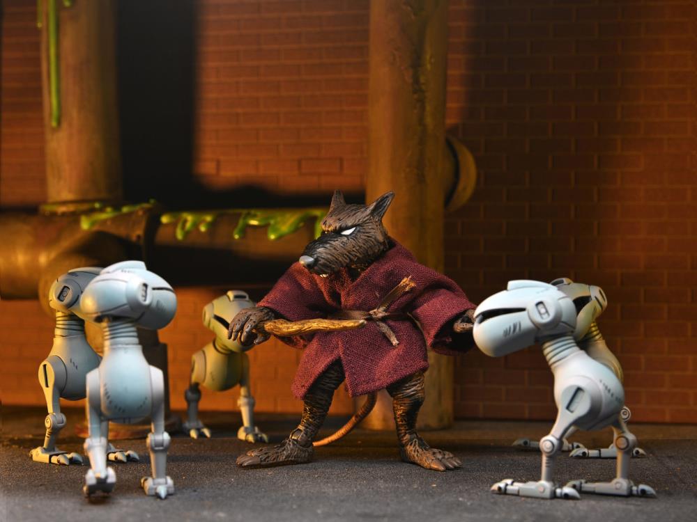 Teenage Mutant Ninja Turtles Ultimate Splinter (Mirage Comics) Action Figure Gallery Image 16