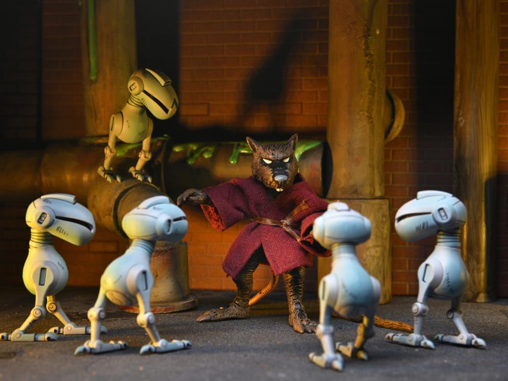 Teenage Mutant Ninja Turtles Ultimate Splinter (Mirage Comics) Action Figure Gallery Image 15