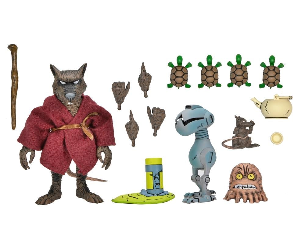 Teenage Mutant Ninja Turtles Ultimate Splinter (Mirage Comics) Action Figure Gallery Image 22