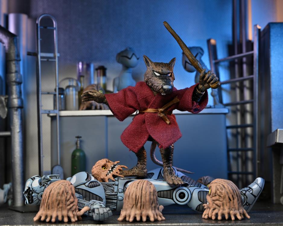 Teenage Mutant Ninja Turtles Ultimate Splinter (Mirage Comics) Action Figure Gallery Image 9
