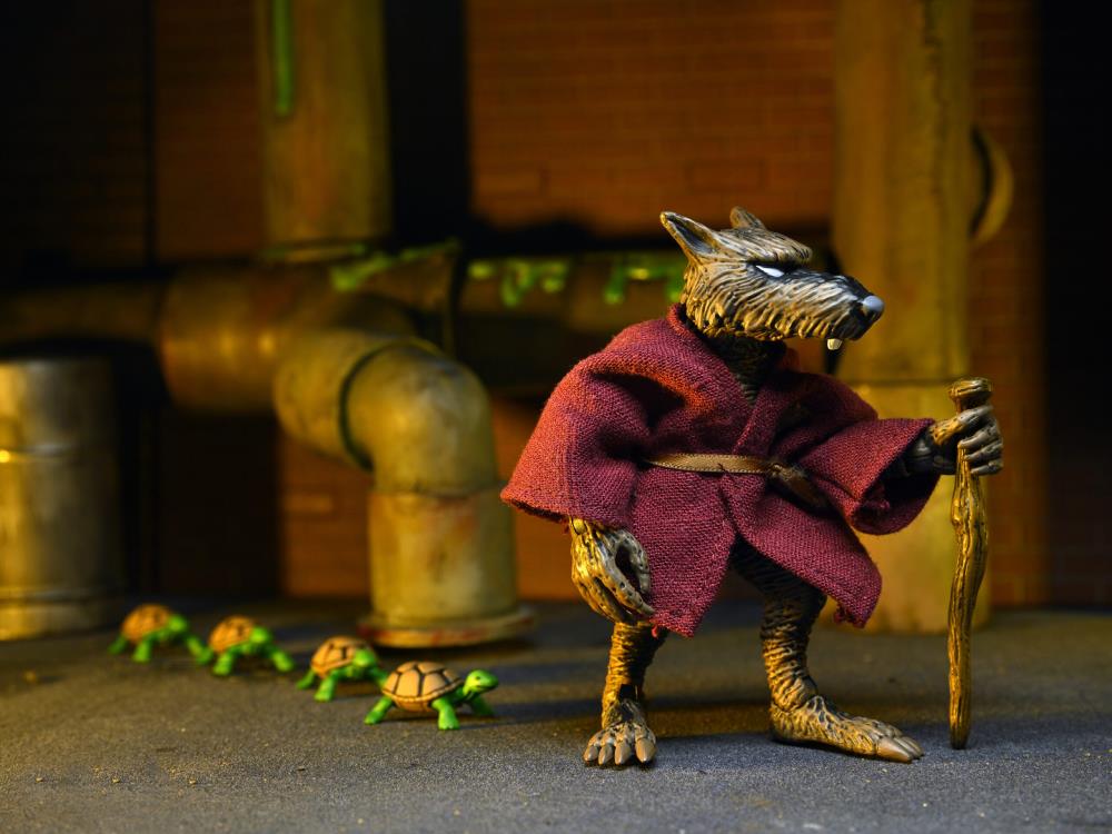 Teenage Mutant Ninja Turtles Ultimate Splinter (Mirage Comics) Action Figure Gallery Image 6