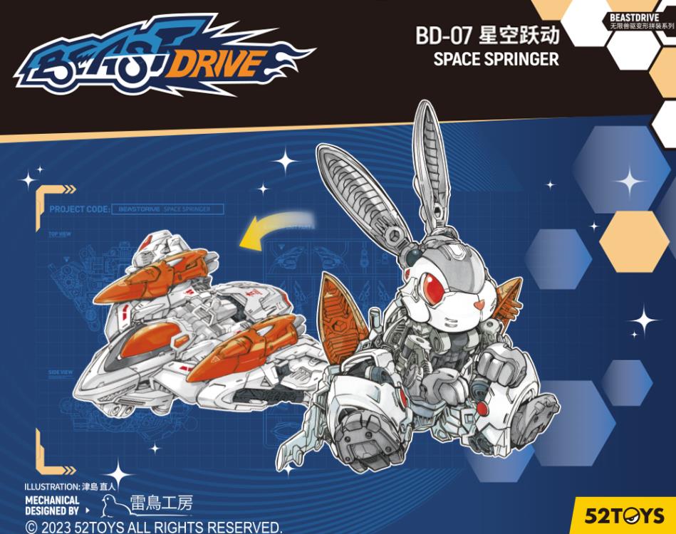 BeastDrive BD-07 Space Springer Model Kit Gallery Image 14