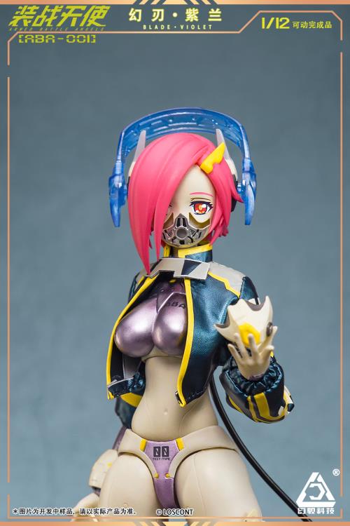 Armed Battle Angels ABA-001 Blade Violet 1/12 Scale Figure Gallery Image 9