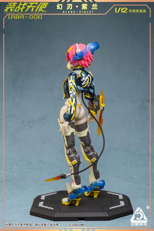 Armed Battle Angels ABA-001 Blade Violet 1/12 Scale Figure Gallery Image 5
