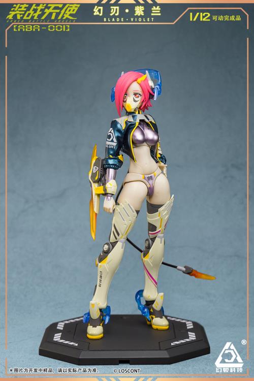 Armed Battle Angels ABA-001 Blade Violet 1/12 Scale Figure Gallery Image 4