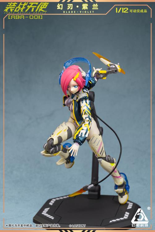 Armed Battle Angels ABA-001 Blade Violet 1/12 Scale Figure Gallery Image 8