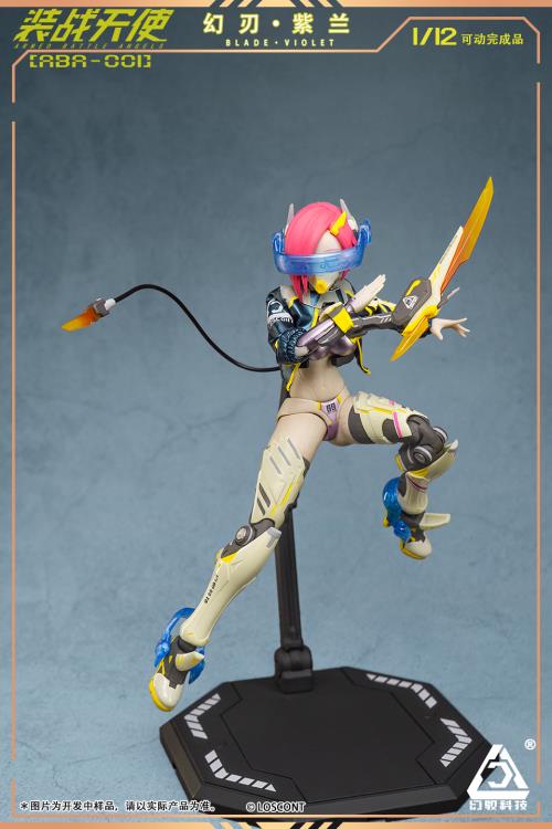 Armed Battle Angels ABA-001 Blade Violet 1/12 Scale Figure Gallery Image 6
