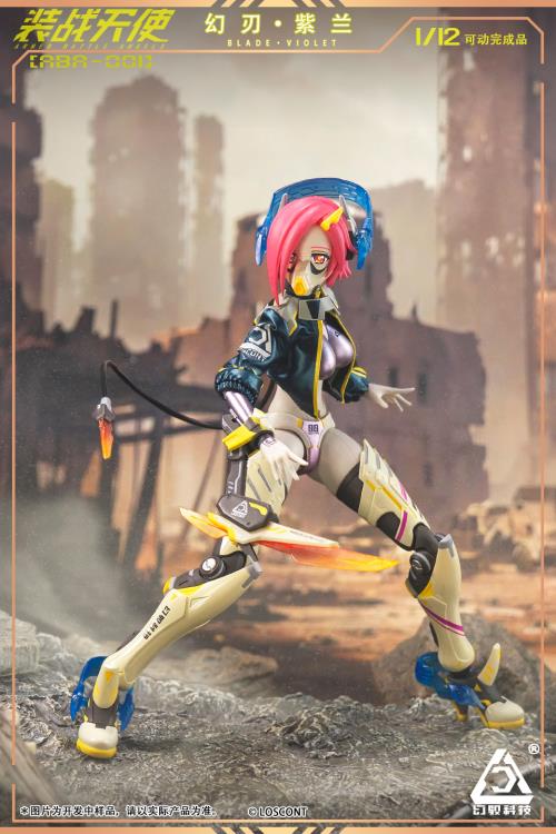 Armed Battle Angels ABA-001 Blade Violet 1/12 Scale Figure Gallery Image 3