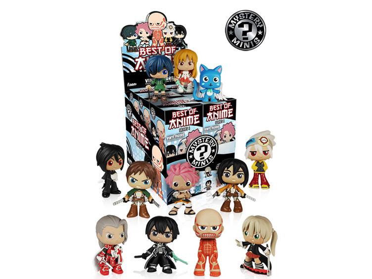 Best of Anime Mystery Minis Series 1 Box of 12 Figures Gallery Image 1
