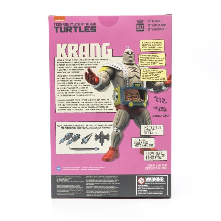 Teenage Mutant Ninja Turtles BST AXN XL Best of Krang & Comic Set Gallery Image 12