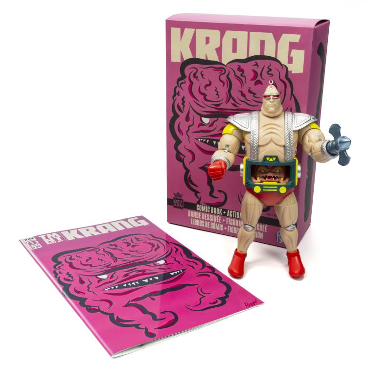 Teenage Mutant Ninja Turtles BST AXN XL Best of Krang & Comic Set Gallery Image 8