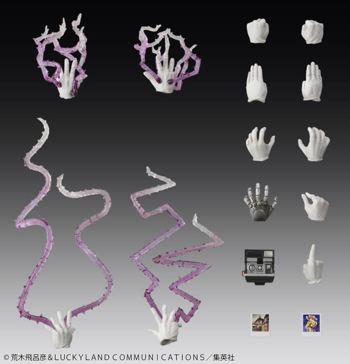 JoJo's Bizarre Adventure: Stardust Crusaders Super Action Statue Joseph Joestar and Iggy (Reissue) Gallery Image 11