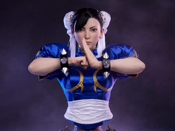 Street Fighter Chun-Li Life-Size Bust Gallery Image 1