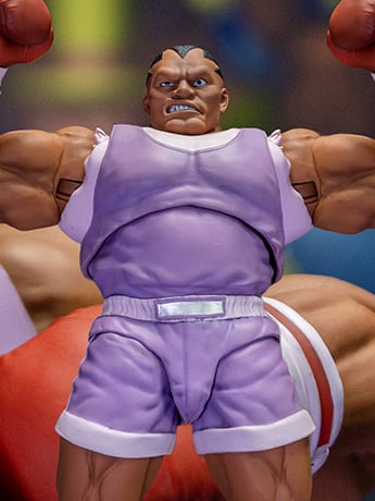 Ultra Street Fighter II: The Final Challengers Balrog (Purple Ver.) 1/12 Scale BBTS Exclusive Action Figure Gallery Image 2
