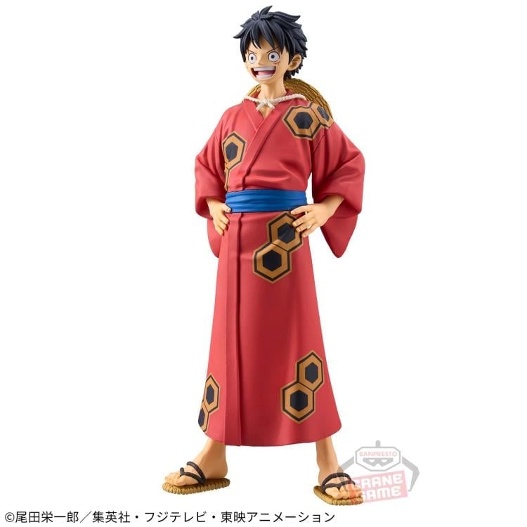 One Piece DXF The Grandline Series Wano Country Monkey D. Luffy (Yukata Ver.) Gallery Image 4