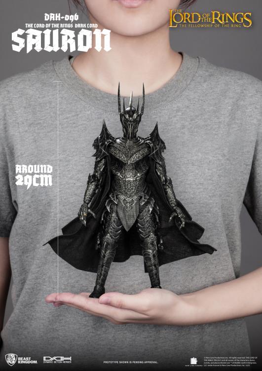 The Lord of the Rings Dynamic 8ction Heroes DAH-096 Dark Lord Sauron Gallery Image 12