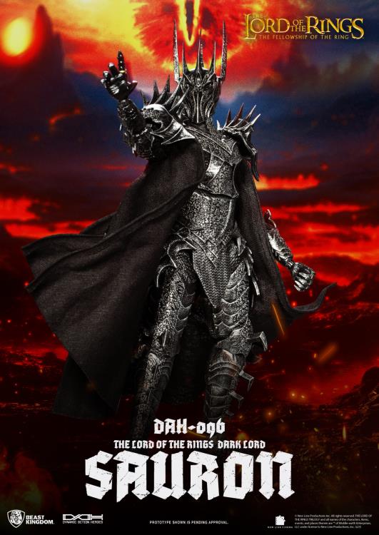 The Lord of the Rings Dynamic 8ction Heroes DAH-096 Dark Lord Sauron Gallery Image 3