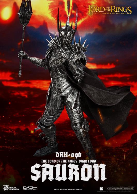 The Lord of the Rings Dynamic 8ction Heroes DAH-096 Dark Lord Sauron Gallery Image 5