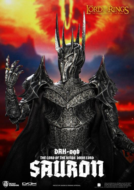 The Lord of the Rings Dynamic 8ction Heroes DAH-096 Dark Lord Sauron Gallery Image 6