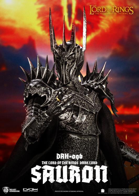 The Lord of the Rings Dynamic 8ction Heroes DAH-096 Dark Lord Sauron Gallery Image 7