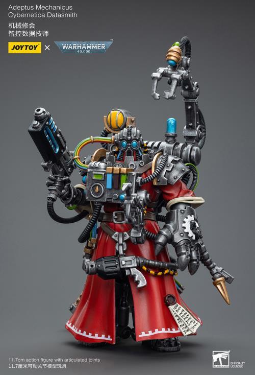 Warhammer 40k Adeptus Mechanicus Cybernetica Datasmith 1/18 Scale Action Figure Gallery Image 4